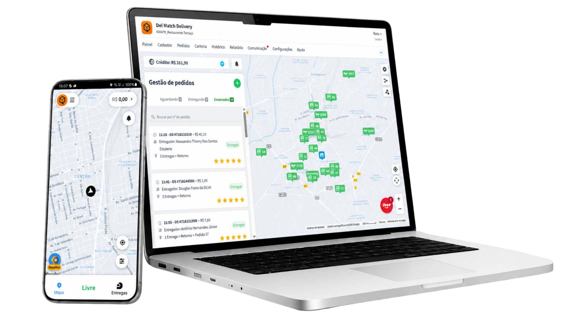 Plataforma Del Match Delivery